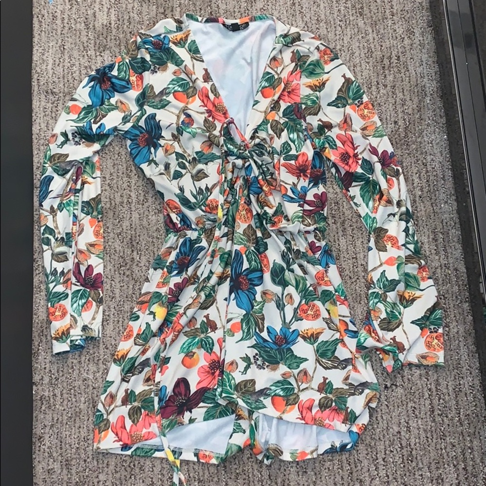 Topshop floral romper ✨